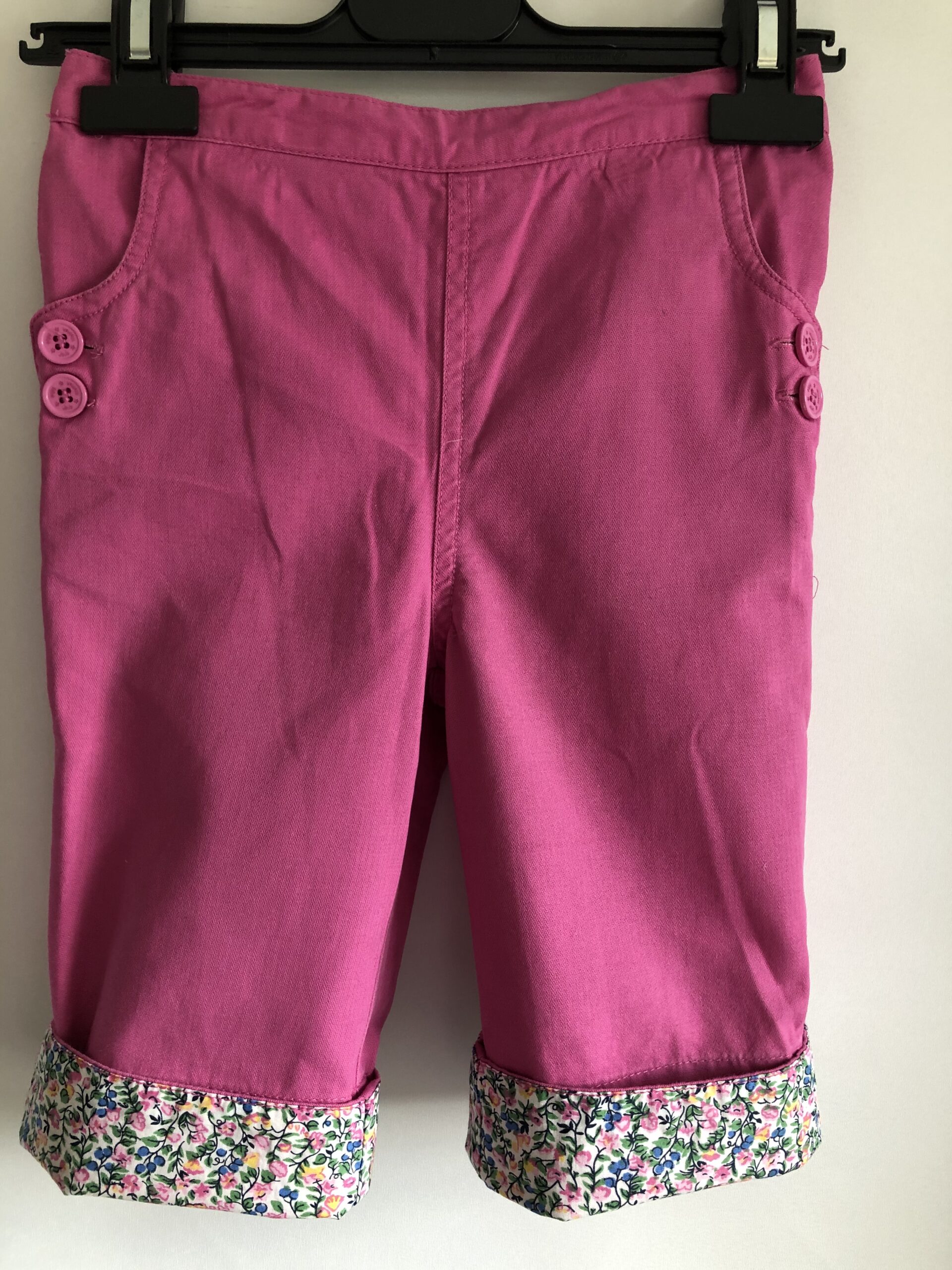 SP1166 - JojoMamanBebe cropped trousers age 4-5