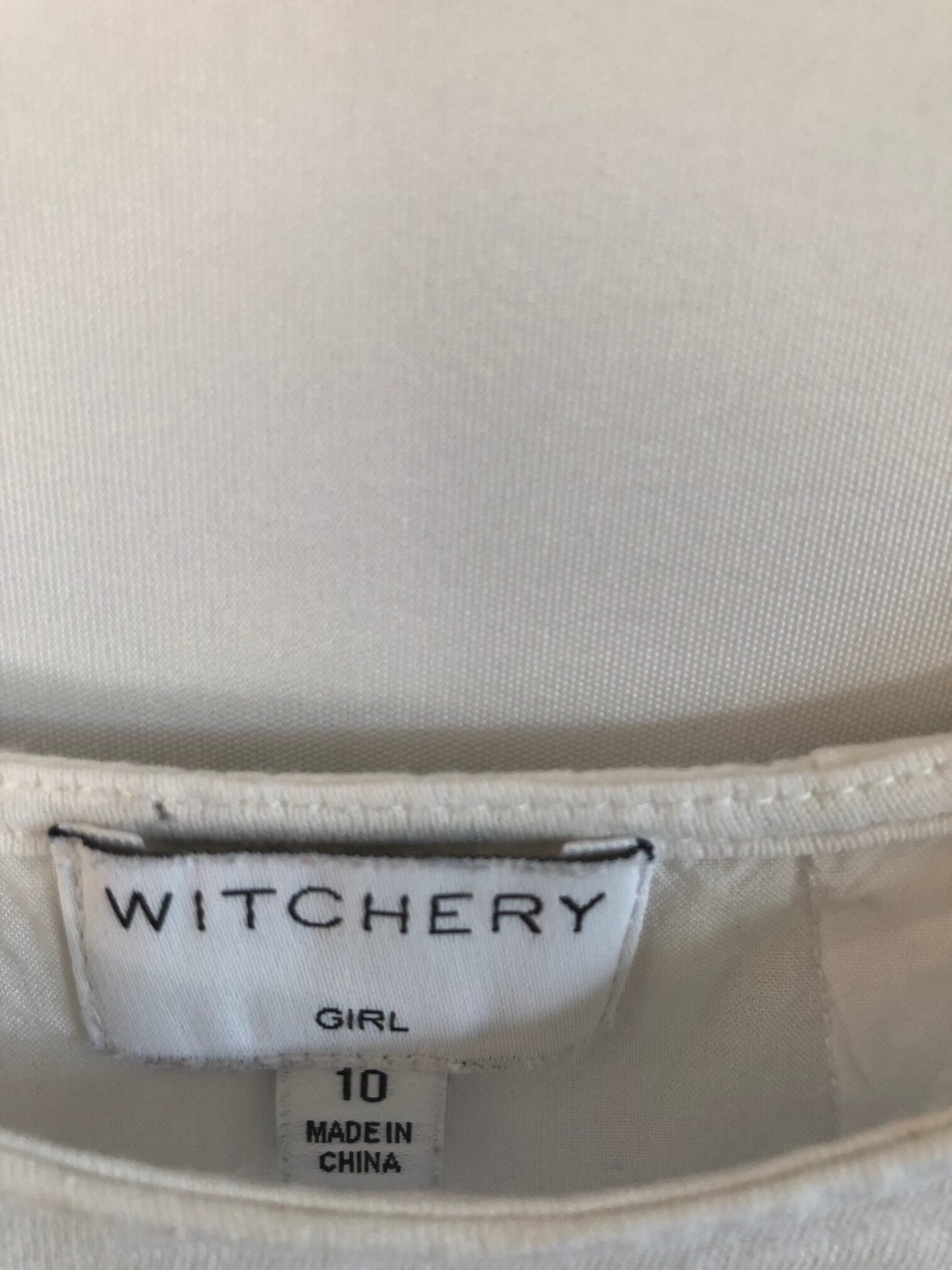 SP1220 - Witchery sleeveless top age 10 - Image 2