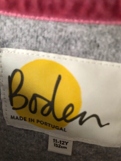 SP1271 - Boden long sleeve pointelle top - age 11-12 - Image 2