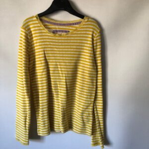 SP376 - Boden long sleeve pointelle top - age 9-10