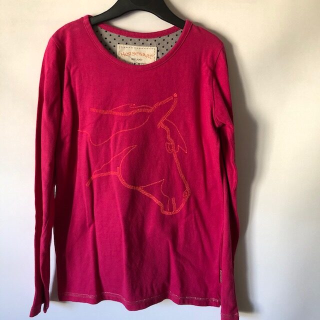SP378 - Horseware long sleeve top - age 9-10