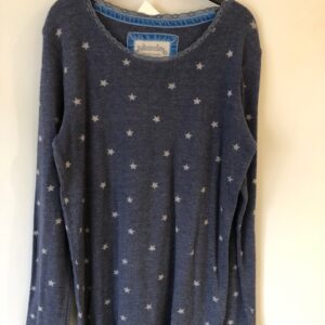 SP621 - Boden long sleeve pointelle top - age 11-12