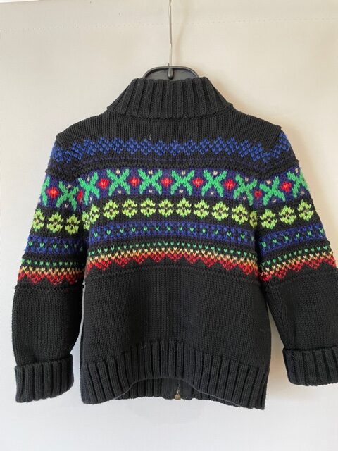 SP1755 - Ralph Lauren zipped cardigan - age 12months - Image 3