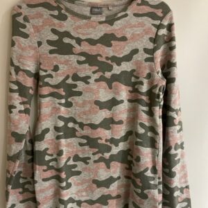 SP1523 - Next grey camoflage long sleeve top - age 11