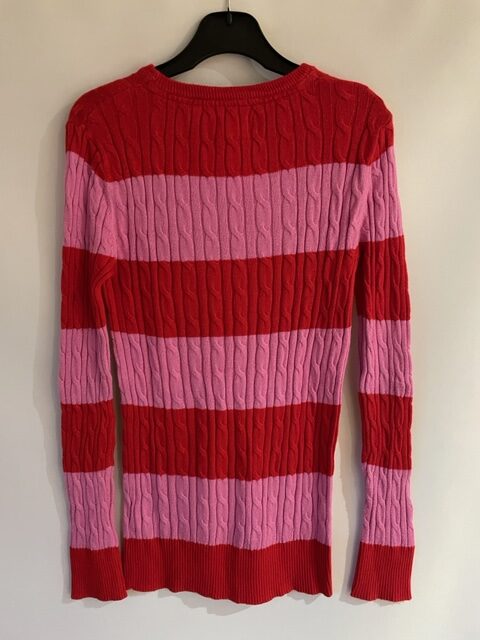 SP584 - Johnnie B red/pink stripe jumper - age 11-12 - Image 3