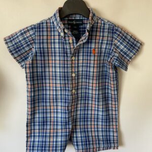 SP1861 - Ralph Lauren shortie cotton romper - age 12 months