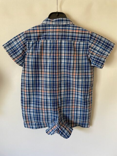 SP1861 - Ralph Lauren shortie cotton romper - age 12 months - Image 3