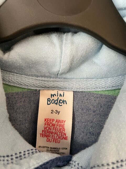 SP1931 - Boden towelling hoodie - age 2-3 years - Image 2